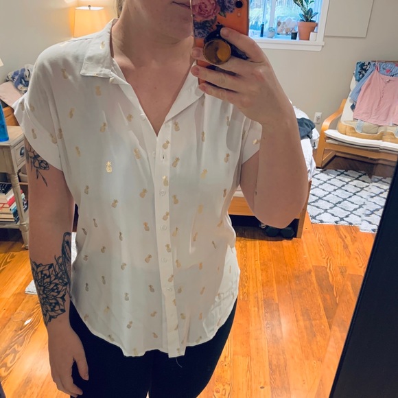 Pineapple tunic blouse - Picture 3 of 3